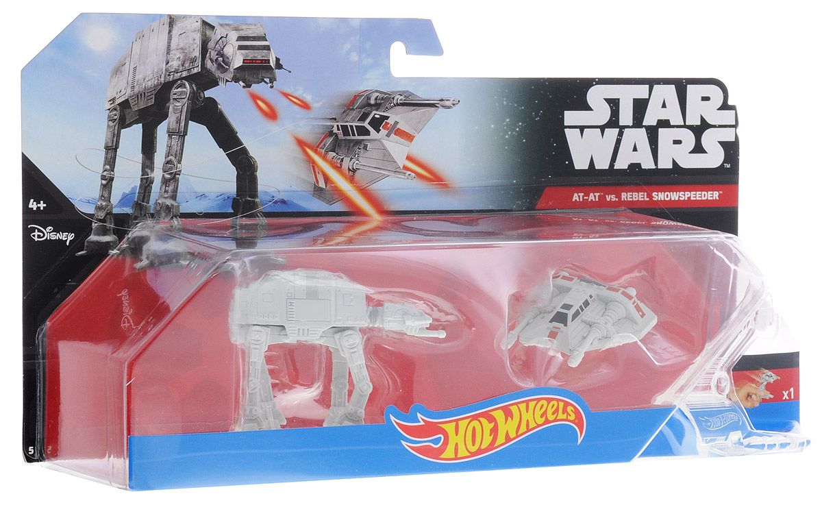 Hot Wheels Star Wars   AT-AT vs Rebel Snowspeeder