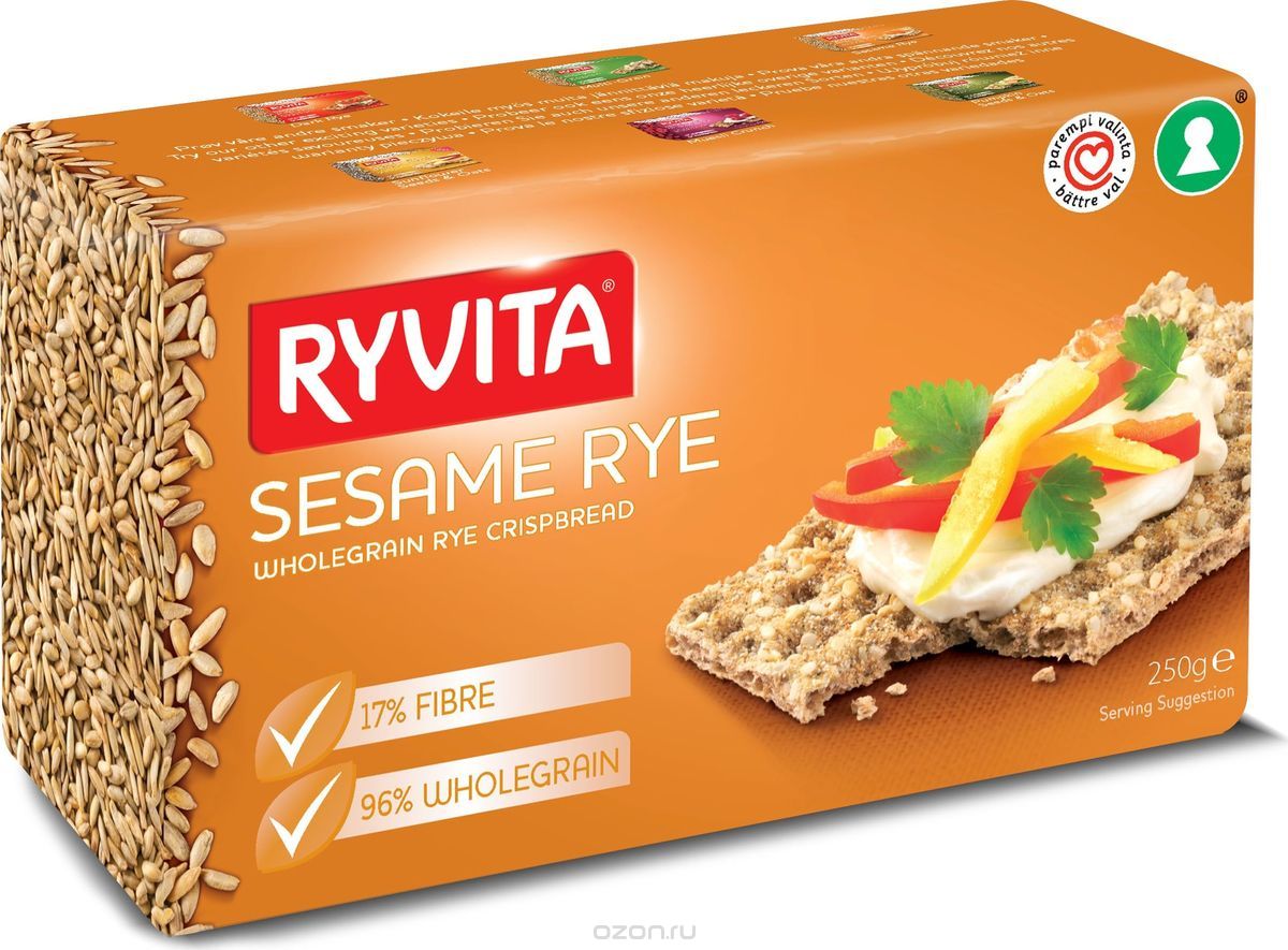 Ryvita Sesame     c , 250 