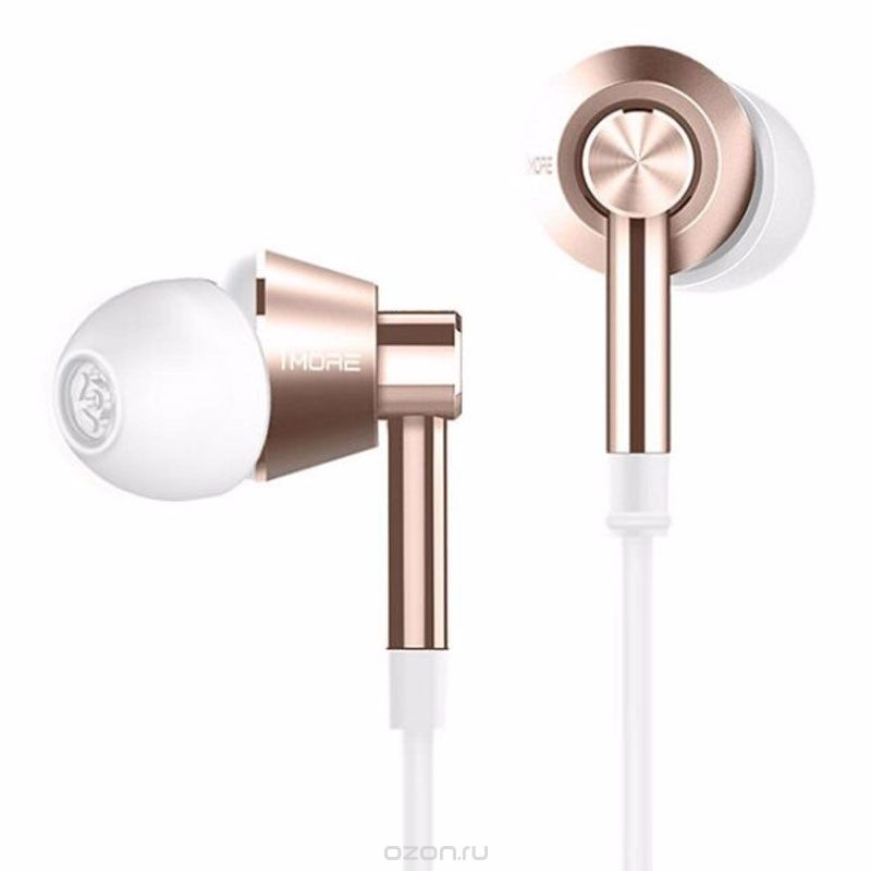 1MORE 1M301 Single Driver, White Gold наушники
