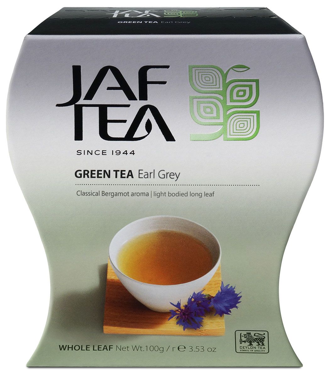 Jaf Tea Green Earl Grey      , 100 