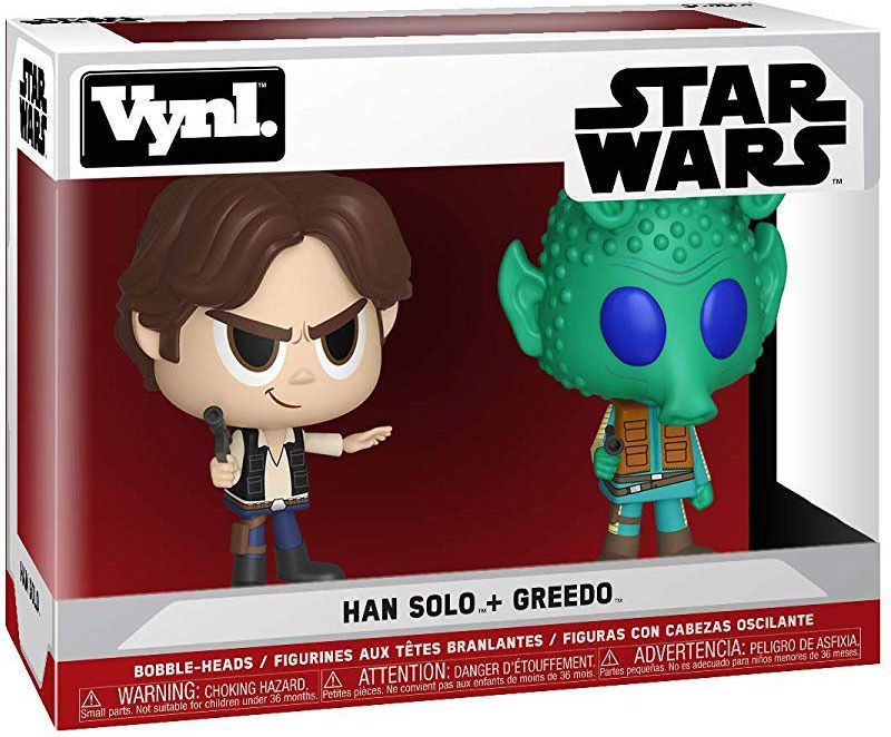  Funko VYNL: Star Wars: Han Solo & Greedo (ANH) 2PK 30808
